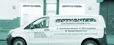 Heizungsservice Fahrzeug der Roth und Hees GmbH